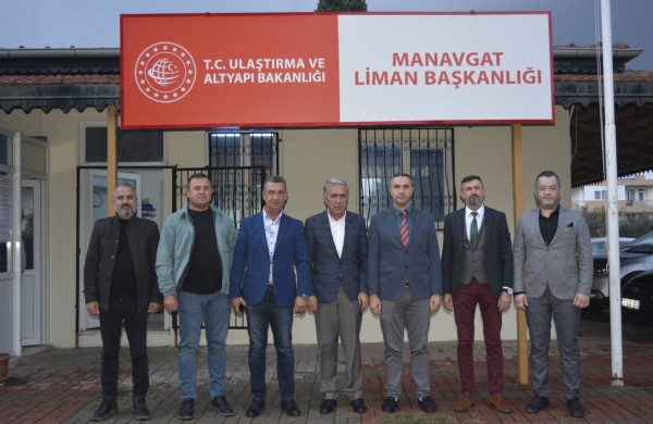 İMEAK Deniz Ticaret Odası Antalya Şubesi Yönetim Kurulu Başkanı Ahmet ÇETİN ve Yönetim Kurulu Üyeleri, Manavgat Liman Başkanlığı’nı ziyaret etti.