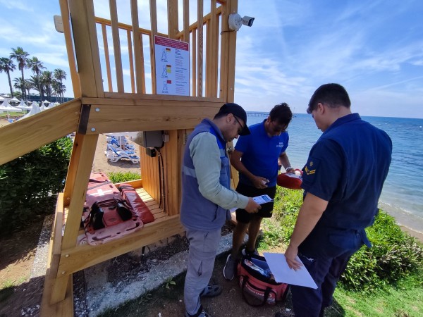 MANAVGAT'TA SUDA BOĞULMA OLAYLARININ ÖNLENMESİNE YÖNELİK DENETİM GERÇEKLEŞTİRİLDİ